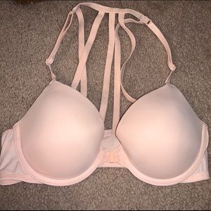 Cross back bra (PINK)